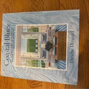 Coastal Blues by - Blue and White Home Accent Book